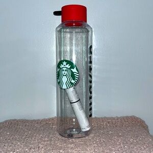 Northeastern University Huskies Starbucks Drinking 20oz. Water Plastic Bottle